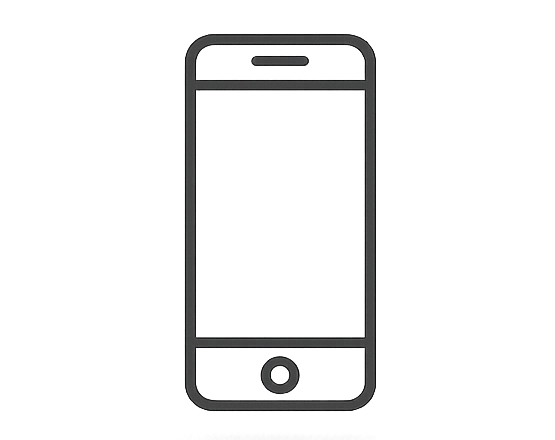 スマートフォン対応のアイコン